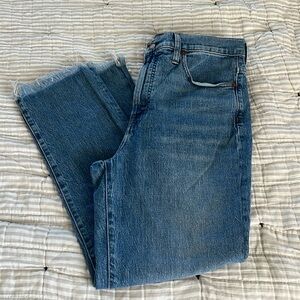 Madewell perfect vintage crop size 30